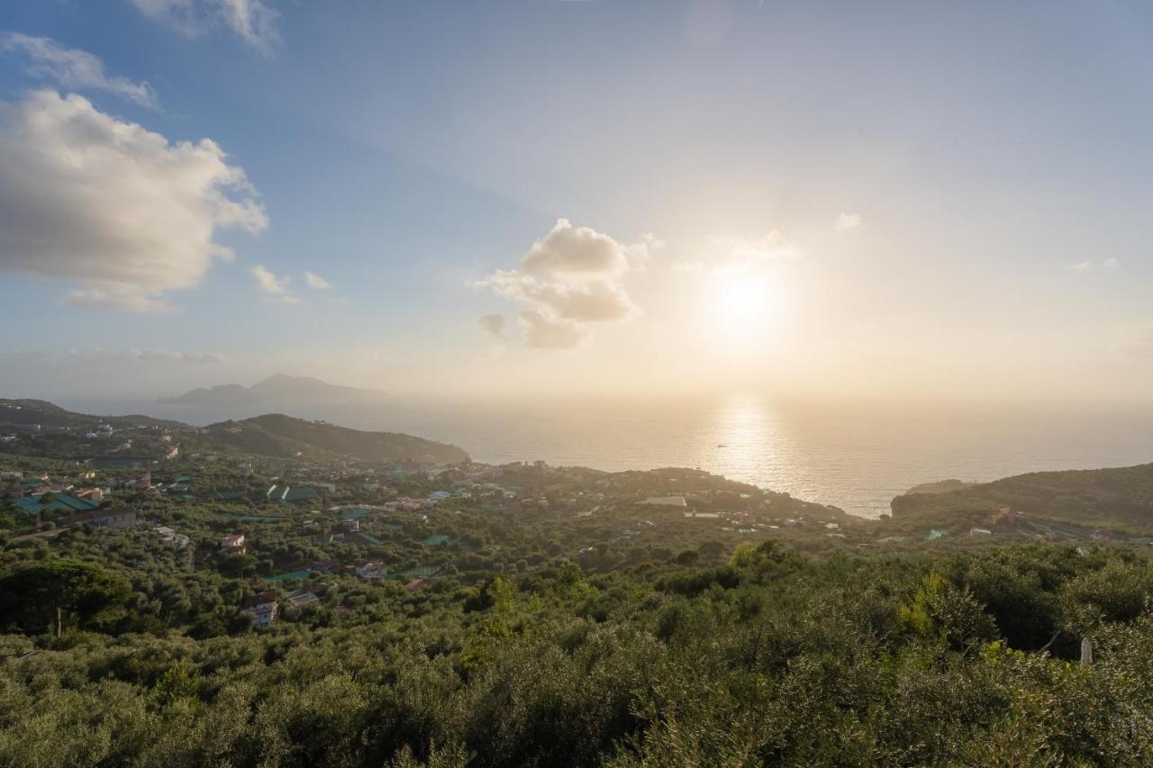 Villa Al Calar Del Sole Massa Lubrense Esterno foto