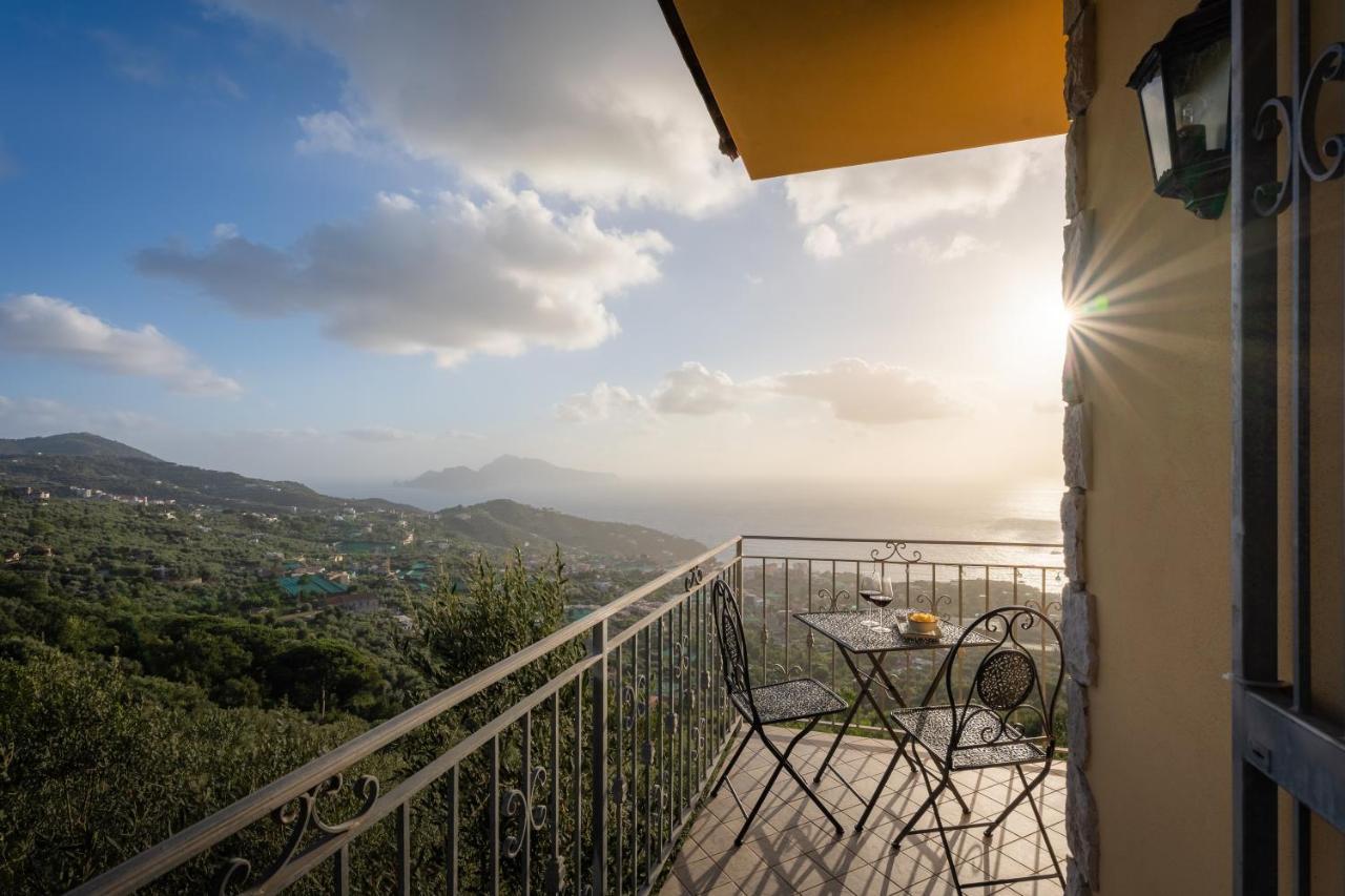 Villa Al Calar Del Sole Massa Lubrense Esterno foto