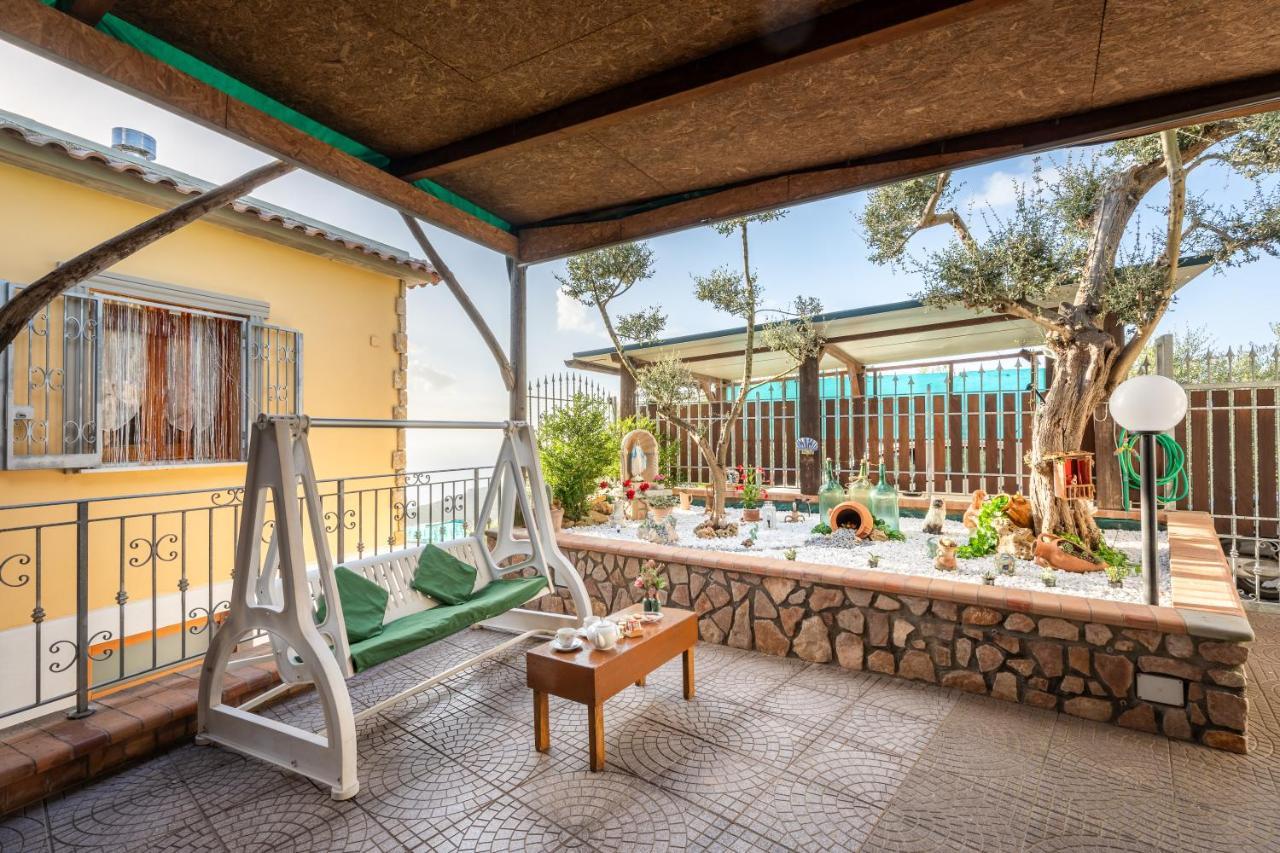 Villa Al Calar Del Sole Massa Lubrense Esterno foto