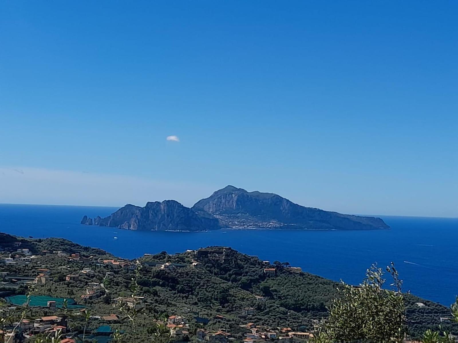 Villa Al Calar Del Sole Massa Lubrense Esterno foto